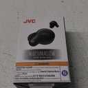 JVC Marshmallow True Wireless Bluetooth 5.3 Earbuds  28H Battery, Memory Foam Earpieces for All-Day Comfort, IPX4 Water Resistant, Mic, Compact Case, for iPhone & Android (Black)