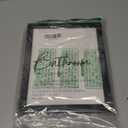 Black and White Bathroom Wall Art, Bathroom Quotes Wall Decor, Small Modern Rules Wall Art, Black Framed Canvas Artworks for Wall (10"L x 8"W, J002)