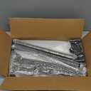 Tablet Floor Stand with 5LB Metal Base, Overhead Bed Phone Stand Angle Height Adjustable Holder, Universal Floor Stand Compatible with iPhone iPad Pro Air Mini, Samsung Tab, Kindle, E-Readers