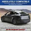 Spoiler Wing Rear Spoiler Compatible with Tesla Model Y Juniper 2025 2026+ Trunk Tail Rear Trunk Lid, Glossy Black P Style, Model Y Accessories