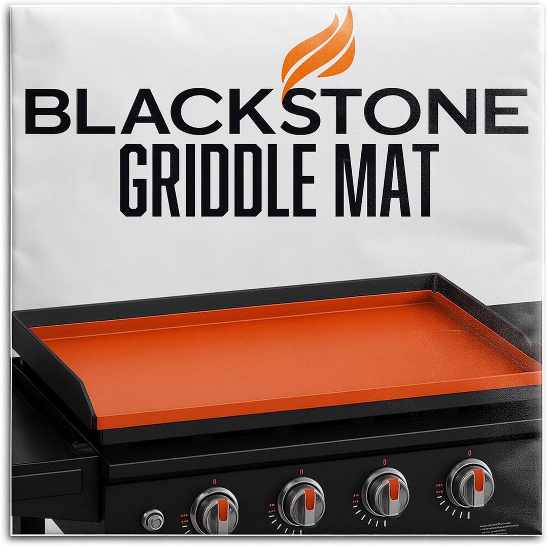 28" Silicone Griddle Mat for Blackstone, Heavy Duty Food Grade Blacktone Griddle Mat, BBQ Shield Against Rust, Grease & Dirt, All-Season Protection