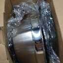 Mixing Bowls with Lids Set - 16pcs Stainless Steel Mixing Bowl Set with Colander, 3 Grater Attachments, Non-Slip Bottom, Metal Nesting Bowls with Strainer for Mixing & Serving - Black