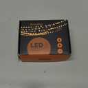 Ariceleo Led Fairy Lights Battery Operated, 1 Pack Mini Battery Powered Copper Wire Starry Fairy Lights for Bedroom, Christmas, Parties, Wedding, Centerpiece, Decoration (5m/16ft Warm White)