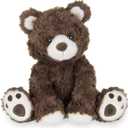 Bearington Clancy Teddy Bear Stuffed Animal 10.5" - Soft and Cuddly Stuffed Bear Plush with Weighted Bean Bag Bottom - Adorable Soft Teddy Bears Gift for Kids, Adults, and Plush Collectors