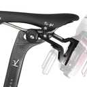 Saddle Water Bottle Holder | Triathlon Gear | Under Saddle Bottle Holder | Dual Water Bottle Cage Mount | Behind Seat Mount | Bike Water Bottle Holder | Bicycle Water Bottle Cage Holder