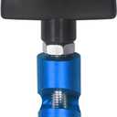 Car Lift Support Clamp, Shock Prop Strut Stopper Retainer for Car Hood, Hood Strut Fixing Clamps with Brass Core, Spark Plug Gap Gauge Tool, Universal Automotive Accessories (Blue)