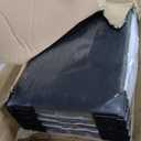 LARWORKS Wood Slat Wall Panels 4 Pack 94.5" x 7.9", Acoustic Wooden Panel for Wall, Soundproof 3D Fluted Panels for Interior Wall Decor, Living Room, Bedroom - Black (Cover Approx.21 sq.ft) (94.5*31.6 inch)