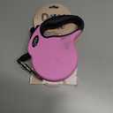 DDOXX Retractable Dog Leash - Strong Reflective Nylon Strips with Break & Lock System - L (Pink)