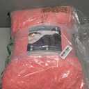 yescool Weighted Blanket for Adults (20 lbs, 80" x 87", Crimson) Heavy Blanket for Sleeping Perfect for 140-160 lbs, King Size Faux Fur Blanket with Premium Glass Bead, Machine Washable