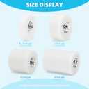 OK TAPE OKPore Transparent Medical Tape (Pack of 12) - First Aid Surgical Tape Hypoallergenic and Breathable for Wound Dressing Care, Latex Free, 1in x 10yds