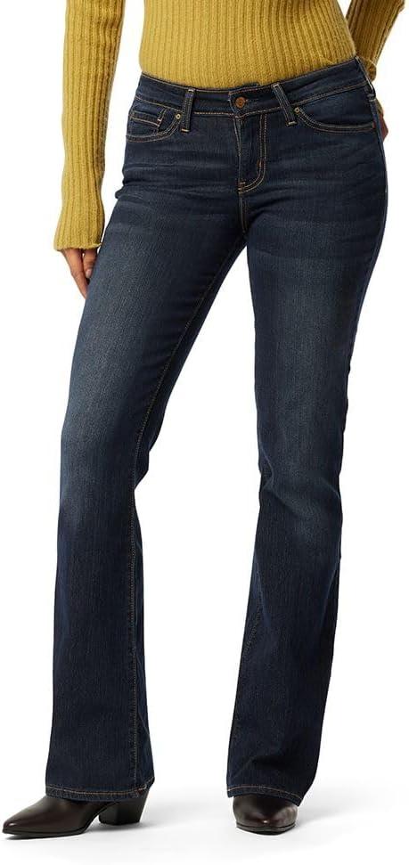 Levi Strauss Signature Gold Women's Size Modern Bootcut Jeans Mid-Rise Stretch Denim (Also Available in Plus) (18 Long)