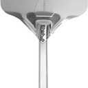 Perforated Pizza Peels 6 INCH pizza spatula paddle Long Handle Metal Pizza Spatula for Indoor and Outdoor (12 Inch)