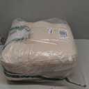 Cozyide Chair Cushions for Dining Chairs, 17" x 17" Non-Slip Kitchen Chair Pads with Adjustable Ties, Indoor Chair Cushions for Dining Room, Ivory (Pack of 2)