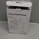 CHLORANTHUS 2 Pack Cordless Table Lamps, 3 Colors Stepless Dimming Fabric Desk Lamp, 6000mAh Rechargeable Battery LED Desk Lamp, Touch Night Light for Bedroom, Dining, Desk, Cafe