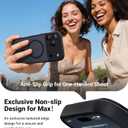 Magnetic for iPhone 17 Pro Max Case, Full Camera Protection, Compatible with MagSafe, Military-Grade Shockproof, Anti-Slip, Matte Slim Cover for i Phone 17 Pro Max Phone Case 6.9", Black