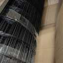 Welded Wire Fence, 100t(L) x 36inch(H) PVC Anti-Rust Coated Wire Mesh, 2 Inch x 3 Inch 16GA Garden Edging Border, Roll Metal Animal Barrier for Yard Vegetable Plant Protection Poultry Netting