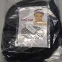 Swooflia Black Braid Wig for Women & Cosplay Accessories - Convenient Set Includes Adjustable Wig Cap, Hands, Necklace, Nails, Cosplay Wig for Halloween, Costume, Party and Daily Use (W05)