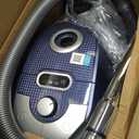 Aspiron Canister Vacuum, 1600W/40Kpa Canister Bagged Vacuum,4QT Dust Bag