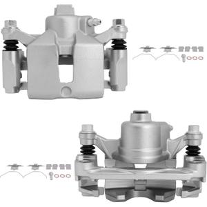 SCITOO Rear Left+Right Brake Calipers With Bracket 18B4644 18B4645 Compatible For Buick 1997-2005 2008-2009 For Chevrolet 2000-2010 For Oldsmobile 1998-2002 For Pontiac 1997-2003 (As Pictures Shown)