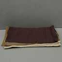 MIULEE Neutral Gold/Brown Linen Pillow Covers Pack of 4 Decorative Nautral Solid Throw Pillow Covers Soft Accent Boho Farmhouse Couch Pillowcases Modern Home Decors for Living Room Bed Sofa 20x20 Inch
