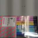 Grabie Erasable Gel Pens, 9 Colors Erasable Pens, Make Mistakes Disappear Colored Pens, Assorted Color Inks for Drawing Writing Planner,Gel Pens for Coloring