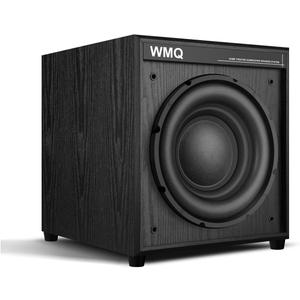 8" Active Home Theater subwoofer, Featuring SUB and RCA Input interfaces, 200W RMS, Medium-Density fiberboard Cabinet with Heat Sink, Adjustable Crossover Frequency Range from 60-180 Hz. (Black)