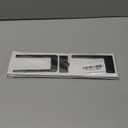 Tailgate Insert Letters Compatible with Chevy Silverado 2019 2020 2021 2022 2023 2024 2025 3D Emblems Badge with Strong Adhesive Matte Black