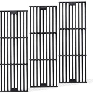 Cooking Grates Replacement Parts for Chargriller Gas Grill 2121,2123, 2222, 2828, 3001, 3030, 3725, 4000, 5050, 5252, 5650,9020,King Griller 3008, 5252,19 3/4" x 6 3/4" Each, 3 Pack