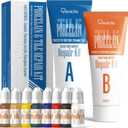 Tile Repair Kit, Ceramic Tile Repair Kit(Color Match), Porcelain Tile Chip Repair Kit with Super Strong Adhesion, Floor Tile Crack Repair Filler for Chips, Holes on Porcelain, Ceramic, Acrylic