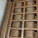 ROTHWELL 12 Slot Leather Watch Box with Valet Drawer - 12 Slot Luxury Watch Case Display Organizer, Microsuede Liner, Mens Accessories Holder, Jewelry Case, Jewelry Display Organizer (Tan/Brown)