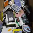 Box of Mixed Accessories for Phone/Watch/iPad/Tablet, Retail is Estimated