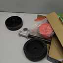 Adjustable String Trimmer Support Wheel Attachment 26mm(1 inch) and 28mm(1.1 inch) for Weed Trimmer Gas String Trimmer Petrol/Electric Brushcutter Strimmer