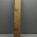 2 Inch Faux Wood Blinds with Valance Cordless Light Filtering Windows Horizontal Blinds for Living Room, Bedroom, Interior Door Windows,White,24" W x 36" H