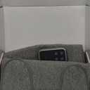 Cordless Leg Massager with Heat for Daily Pain & Comfort Use, Calf Massager with Adjustable Wraps, 3 Modes & 3 Intensities, Useful Gift for Men, Athletes & Seniors, Relaxation Gifts for Women (Lightgray)