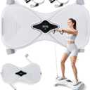 Waist Twister Machine with Rechargeable Battery, LED Counter, Ab Twister Board for Belly Fat Loss and Core Workout, 300 lbs Capacity, Silent Spin, Anti Slip, Home Gym Equipment for Women/Men