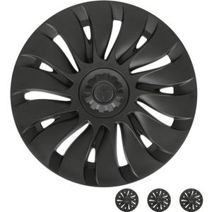 Wheel Covers for Tesla Model Y Accessories 2024 19 Inch 4 Pcs Rim Protector Wheel Cover Replacement Compatible with Tesla Y 2024 2023 2022 2021, NOT for Model Y Juniper 2026