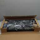 Ulif U11 Mini Over Washer and Dryer Shelves, 3 Tiers Laundry Room Storage and Organizer Standing Shelf, Metal Freestanding Clothes Drying Rack, 28.3W x 19.7D x 77.6H, Black