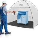 VEVOR Portable Paint Booth Tent, 91.7 x 67.7 x 74.8 inch Painting Tent Station, Spray Shelter with Built-in Floor & Mesh Screen, Large Space, Oxford Spray Painting Tents for Cupboard, Chairs, Tables
