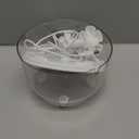 Petlex Bird Bath Indoor Automatic Parrot Shower Bathtub with Pump Recirculating Filtration Safe for Birds to Bathe or Drink, Perfect for Parakeets Budgie Cockatiels Lovebirds Finches Canaries