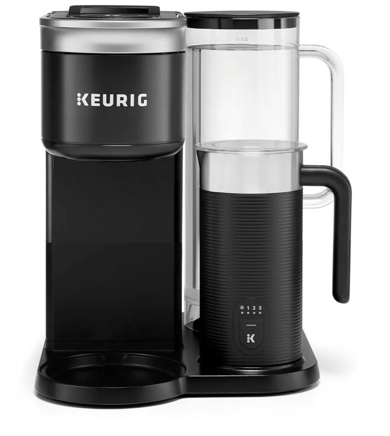 Keurig K-Cafe SMART Single Serve K-Cup Pod Coffee Maker, Black