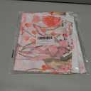 XCHI Watercolor Flowers Love Hearts Butterfly Valentine's Day Tablecloth Round Table Cloth Washable Table Covers for Indoor Dining Home Party Decorations 70x70 Inch