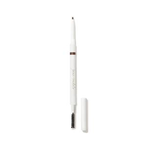 jane iredale PureBrow Precision Pencil, Retractable Ultra-Fine Pencil + Spoolie Defines, Fills Gaps, & Fluffs, Water-Resistant, Smudge-Proof Formula (Medium Brown)