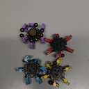 Transformable Fidget Spinners Toys 4 Pcs for Kids and Adults Stress Relief Sensory Toys for Boys and Girls Fingertip Gyros for Party Favors Chrismas Stocking Stuffers Bulk for Teens