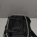 Petskd Top-Expandable Pet Carrier 17x12x8.5 Inches JetBlue Allegiant Spirit Airline Approved, Soft-Sided Carrier for Small Cats and Dogs with Locking Safety Zippers and Anti-Scratch Mesh(Black)