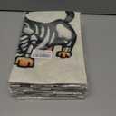 10 x Halloween Trick or Treat Garden Flag Ghost Dog 12x18 Inch Small Double Sided Burlap Welcome Yard Dachshund Skeleton Outside Decorations DF342