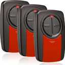 LiftMaster 375UT 375LM 380UT Security+2.0 MyQ 2-Button Universal Garage Door Opener Remote - Pack of 3