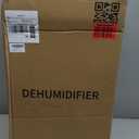 5000 sq.ft dehumidifier for home with drain Hose, 80 pint dehumidifiers for Basements with 1.7 Gallons large Water Tank and 4 Modes Operation Auto Shut-off,24H Timer,Child Lock,Defrost,Silent