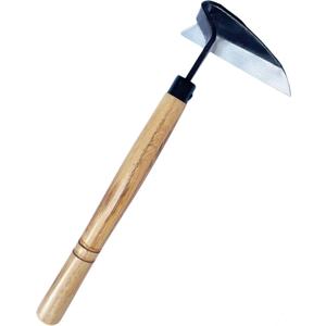 Left Handed Gardening Tools, Garden Hoe, Crack Weeder, Japanese Weeding Sickle, Grass Cutter Hand Tools for Lawn, Yard, Patio, Farming