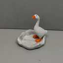 Magnetic Goose Key Bowl Silly Goose Key Holder Bowl for Entryway Table Key Tray Catch All Tray Kawaii Nightstand Decor Nice Apartment Gift and Housewarming Present for New House