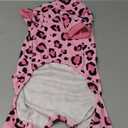 Paiaite Dog Pajamas Onesie: Comfortable Four-Legged Apparel for Small, Medium, & Large Dogs, Polyester Material for Comfort, Wrinkle Resistance, Moisture Wicking, and Stretchiness Pink Leopard XXL (XX-Large)